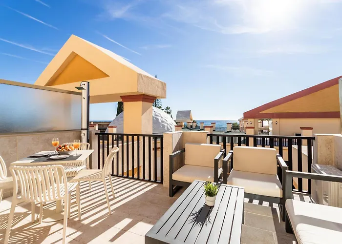Apartament 2 Estudios En La Romana Playa, Uno Con Vista Parcial Mar Y Otro Vista A La Piscina Marbella